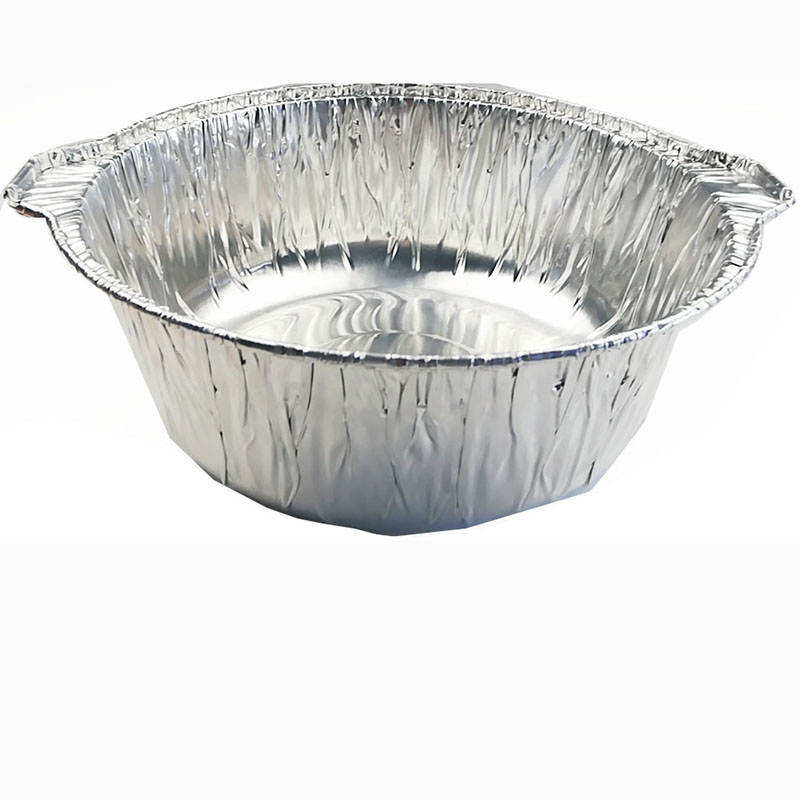 Round Aluminum foil containers