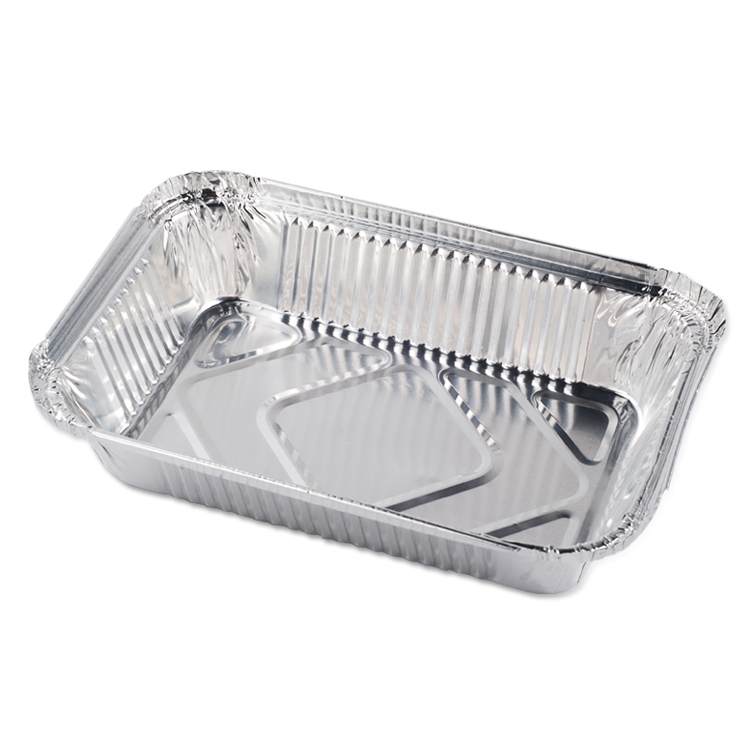 self heating aluminum foil lunch box for food