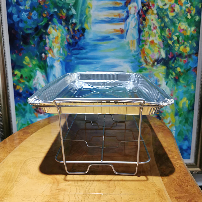 BBQ tray with grill