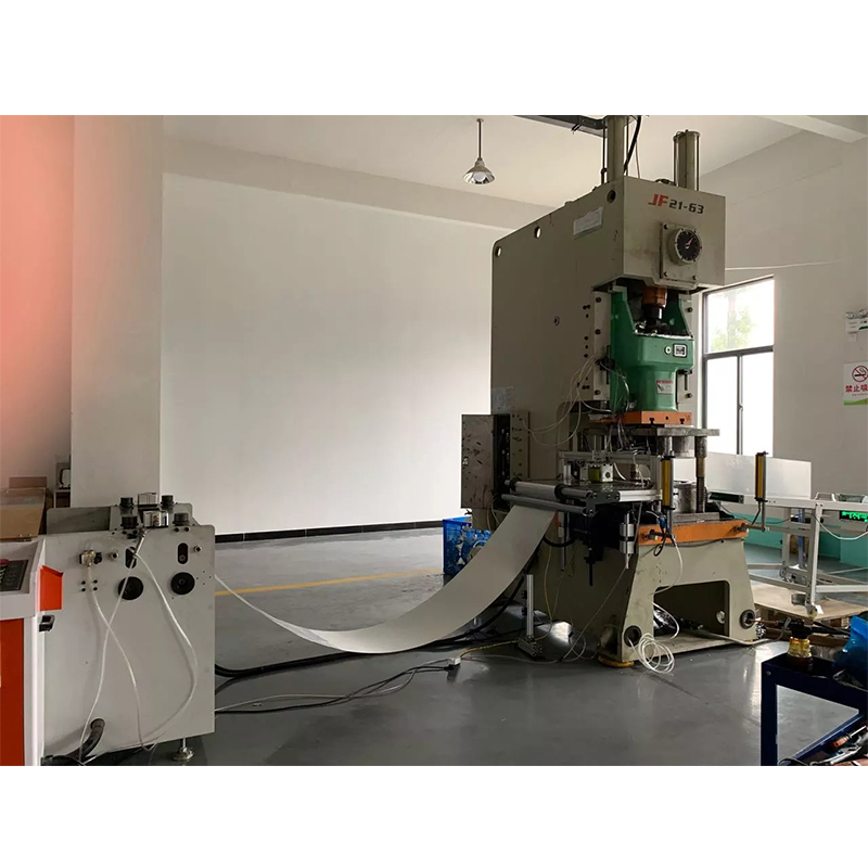Aluminium foil container making machine