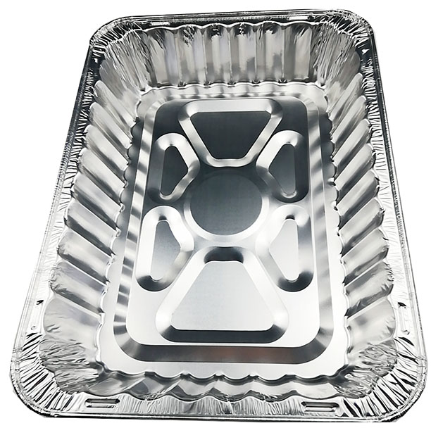 Aluminum foil roast turkey rectangular pan