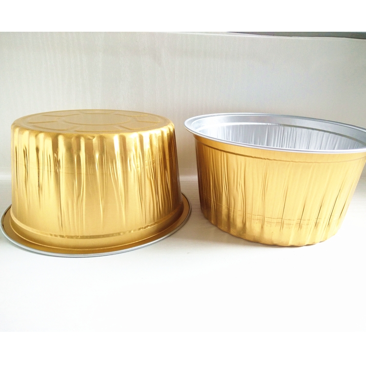 Foil aluminum container