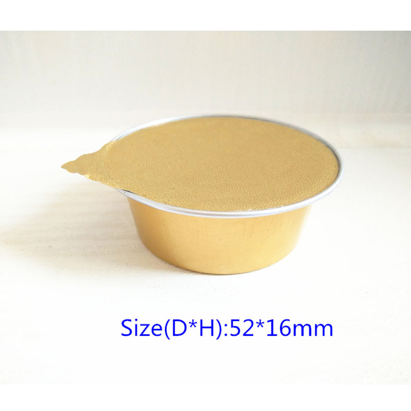 Aluminum foil color printed cup