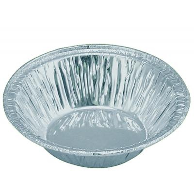 Disposable aluminum foil container for egg tarts