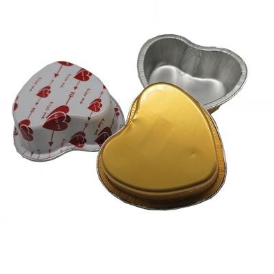 Color printed  aluminum foil container