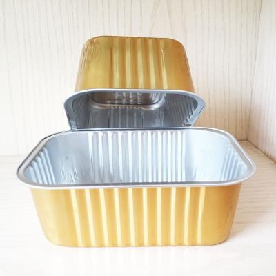 Aluminum foil take away container