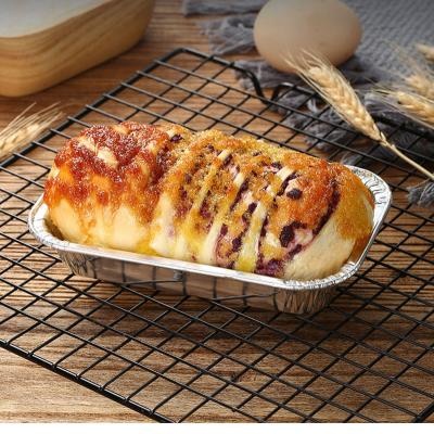 Aluminum foil bread household pan