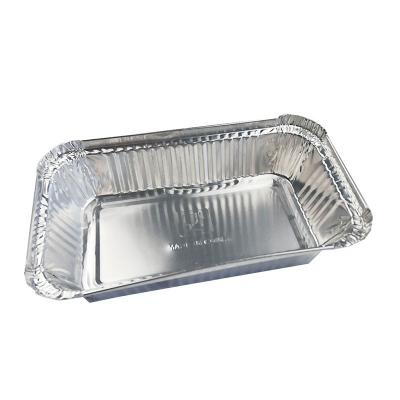 Aluminum foil take away container