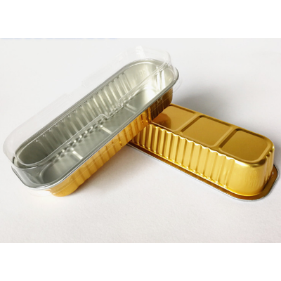 Aluminum foil take away container