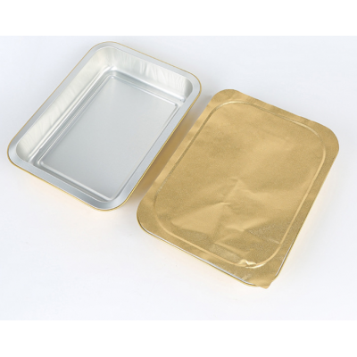 Aluminum foil take away container